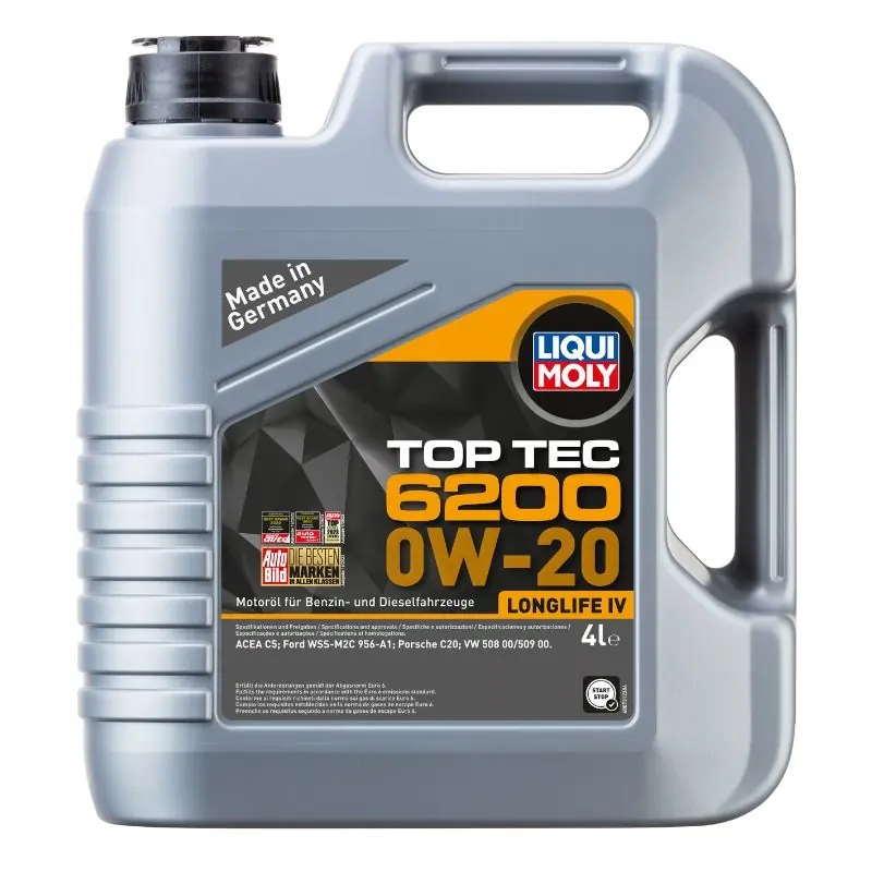  LIQUI MOLY (TOP TEC 6200 0W-20) 4L - 20788