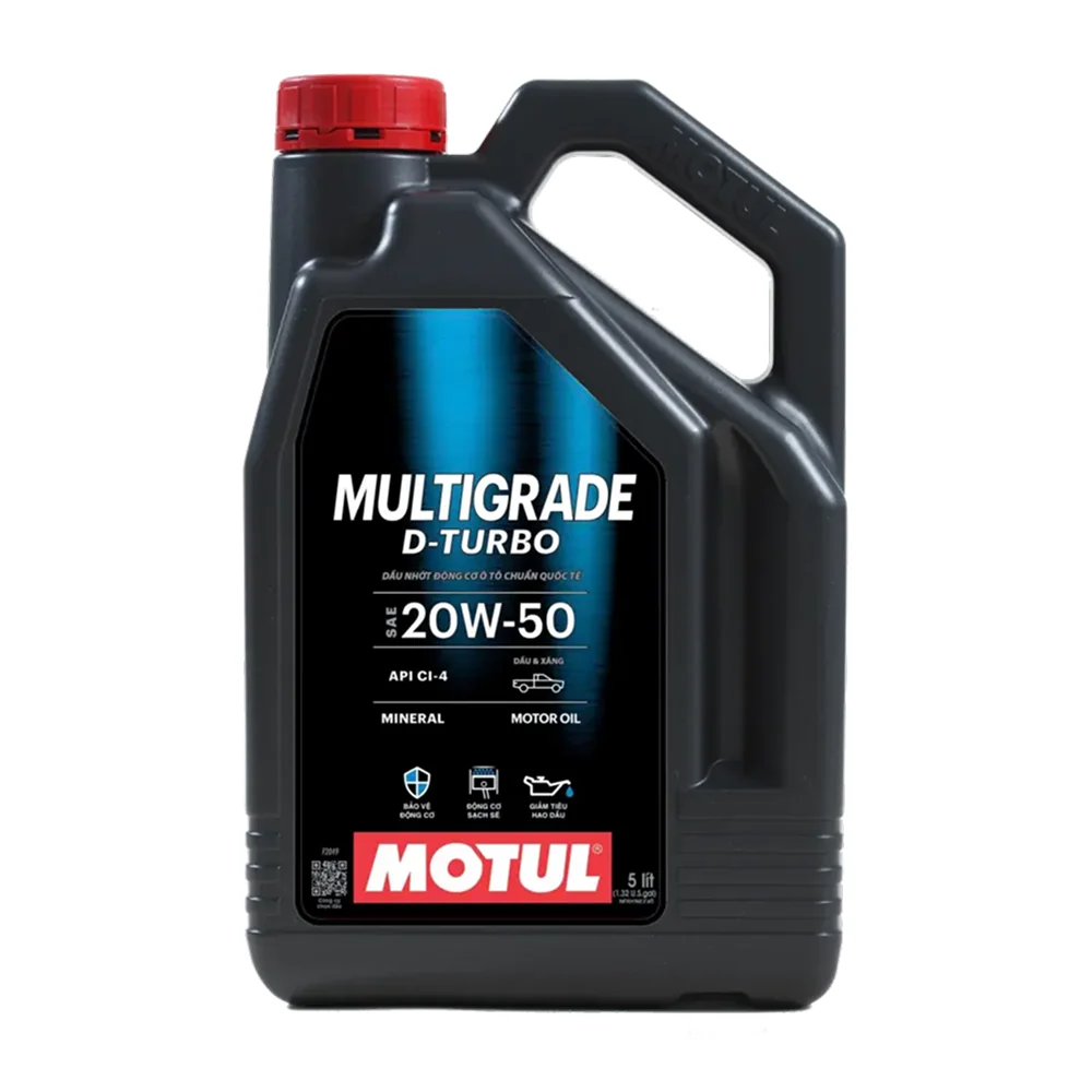 MOTUL MULTIGRADE D-TURBO 20W-50